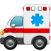 苹果系统里的救护车emoji表情