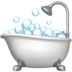 苹果系统里的浴缸emoji表情