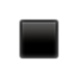 苹果系统里的黑色小正方形emoji表情