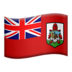 苹果系统里的旗帜：百慕大emoji表情