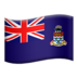 苹果系统里的旗帜：开曼群岛emoji表情