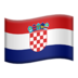 苹果系统里的国旗：克罗地亚emoji表情