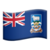 苹果系统里的旗帜：福克兰群岛emoji表情