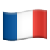 苹果系统里的旗帜：法国emoji表情