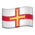 苹果系统里的旗帜：根西岛emoji表情