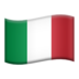 苹果系统里的国旗：意大利emoji表情