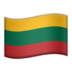 苹果系统里的国旗：立陶宛emoji表情