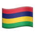 苹果系统里的旗帜：毛里求斯emoji表情