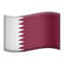 苹果系统里的国旗：卡塔尔emoji表情