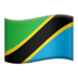 苹果系统里的旗帜：坦桑尼亚emoji表情
