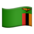 苹果系统里的国旗：赞比亚emoji表情