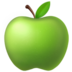 苹果系统里的青苹果emoji表情