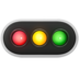 苹果系统里的水平交通灯emoji表情