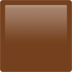 苹果系统里的棕色正方形emoji表情