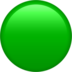 苹果系统里的绿色圆圈emoji表情