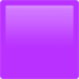 苹果系统里的紫色正方形emoji表情