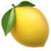 苹果系统里的柠檬emoji表情