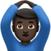 苹果系统里的做“好”手势的男人：肤色暗淡emoji表情