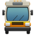 苹果系统里的迎面而来的巴士emoji表情