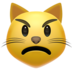 苹果系统里的撅嘴猫emoji表情