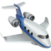 苹果系统里的小型飞机emoji表情
