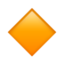 苹果系统里的小橙色菱形emoji表情
