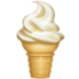 苹果系统里的软冰淇淋emoji表情