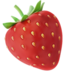苹果系统里的草莓emoji表情