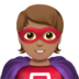 苹果系统里的超级英雄：中等肤色emoji表情