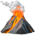 苹果系统里的火山emoji表情