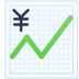 Facebook上的日元增长图表emoji表情