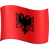 Facebook上的国旗：阿尔巴尼亚emoji表情