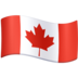Facebook上的旗帜：加拿大emoji表情