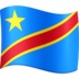 Facebook上的旗帜：刚果-金沙萨emoji表情