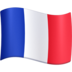 Facebook上的旗帜：法国emoji表情
