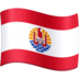 Facebook上的旗帜：法属波利尼西亚emoji表情