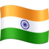 Facebook上的旗帜：印度emoji表情