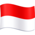 Facebook上的国旗：印度尼西亚emoji表情