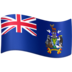 Facebook上的旗帜：南乔治亚州和南桑威奇群岛emoji表情