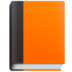 Facebook上的橙色书籍emoji表情