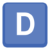 Facebook上的区域指示符号字母Demoji表情