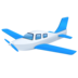 Facebook上的小型飞机emoji表情