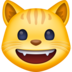 Facebook上的笑脸猫emoji表情