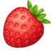 Facebook上的草莓emoji表情