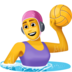 Facebook上的玩水球的女人emoji表情