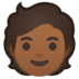 安卓系统里的人物：中深色肤色emoji表情