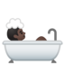 安卓系统里的洗澡者：深色肤色emoji表情