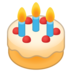 安卓系统里的生日蛋糕emoji表情