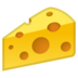 安卓系统里的楔形奶酪emoji表情