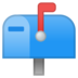 安卓系统里的带升起标志的已关闭邮箱emoji表情